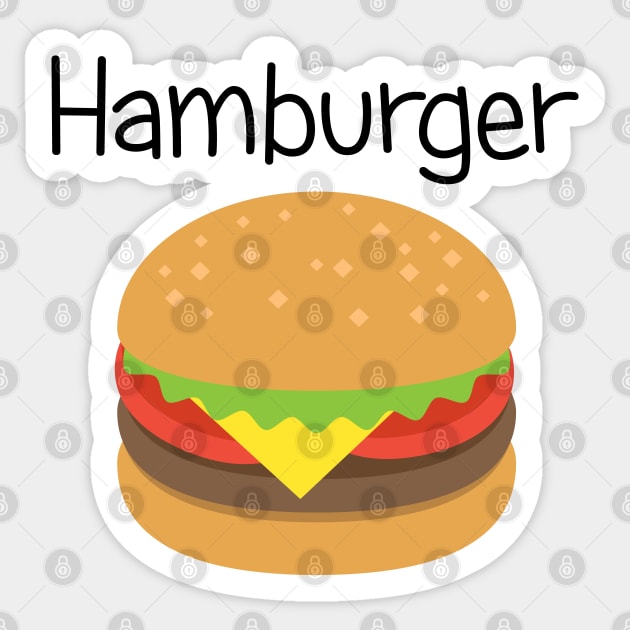 Hamburger Sticker by EclecticWarrior101